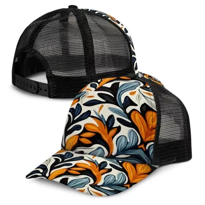 Cruise Custom 5 Panel Polyester Mesh Cap