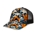 Cruise Custom 5 Panel Polyester Mesh Cap
