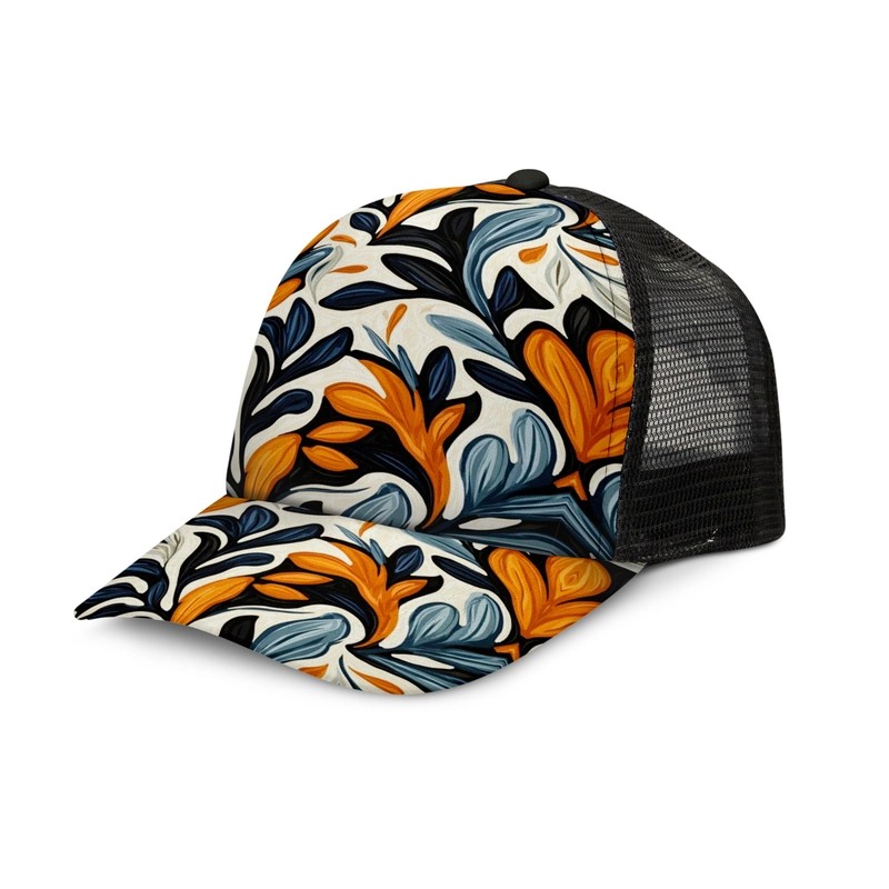 Cruise Custom 5 Panel Polyester Mesh Cap