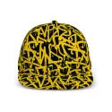 Chrysler Custom 6 Panel Polyester Flat Peak Cap