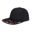 Crusade Custom 6 Panel Cotton Flat Peak Cap