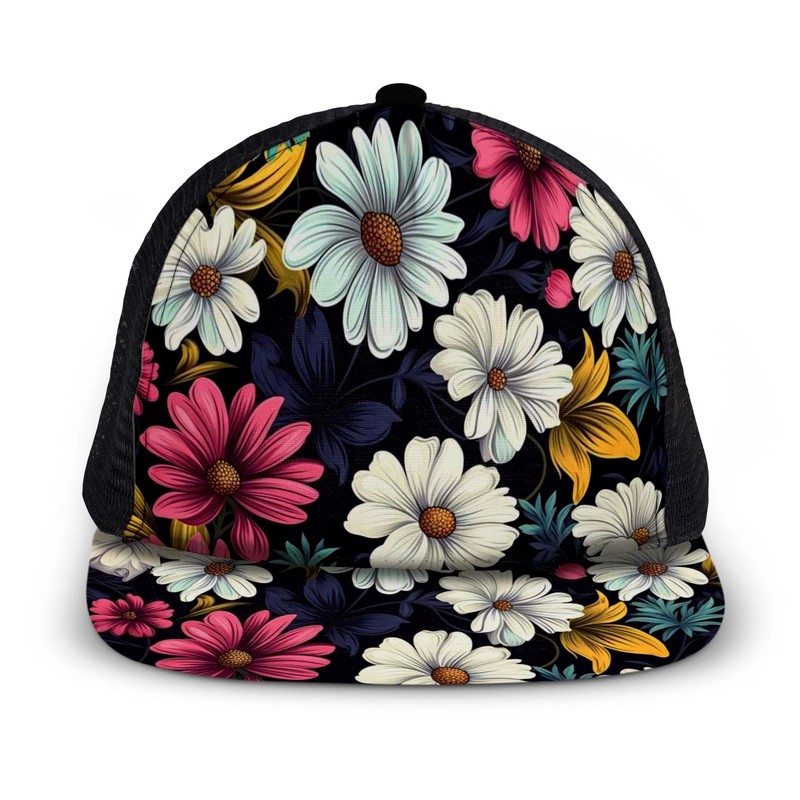 Impala Custom 5 Panel Polyester Flat Peak Mesh Cap