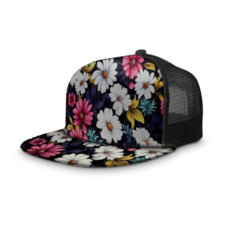 Impala Custom 5 Panel Polyester Flat Peak Mesh Cap