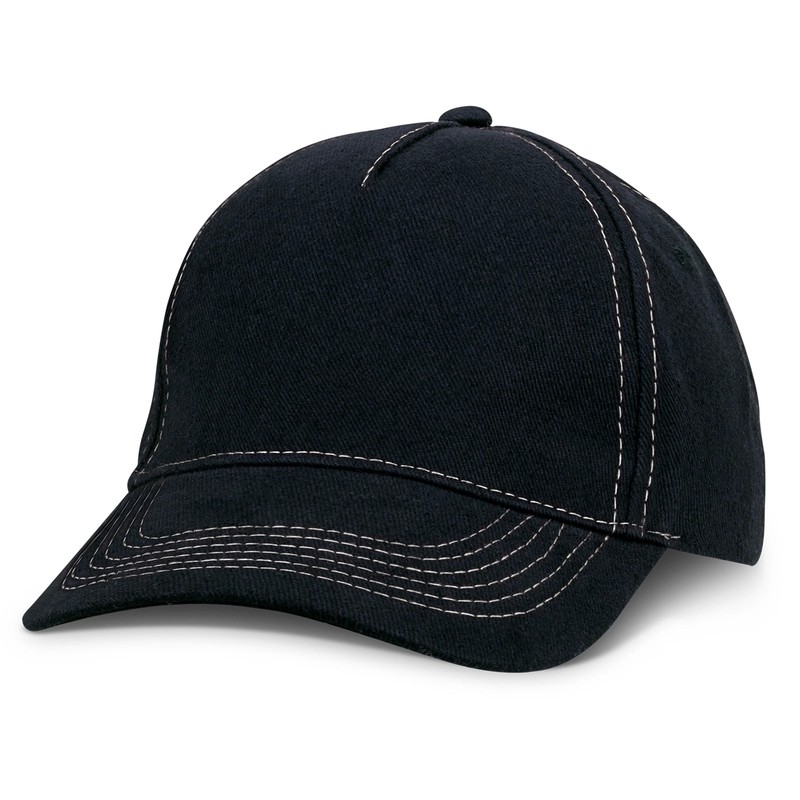Raven 5 Panel Cotton Cap