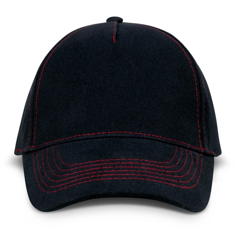 Raven 5 Panel Cotton Cap
