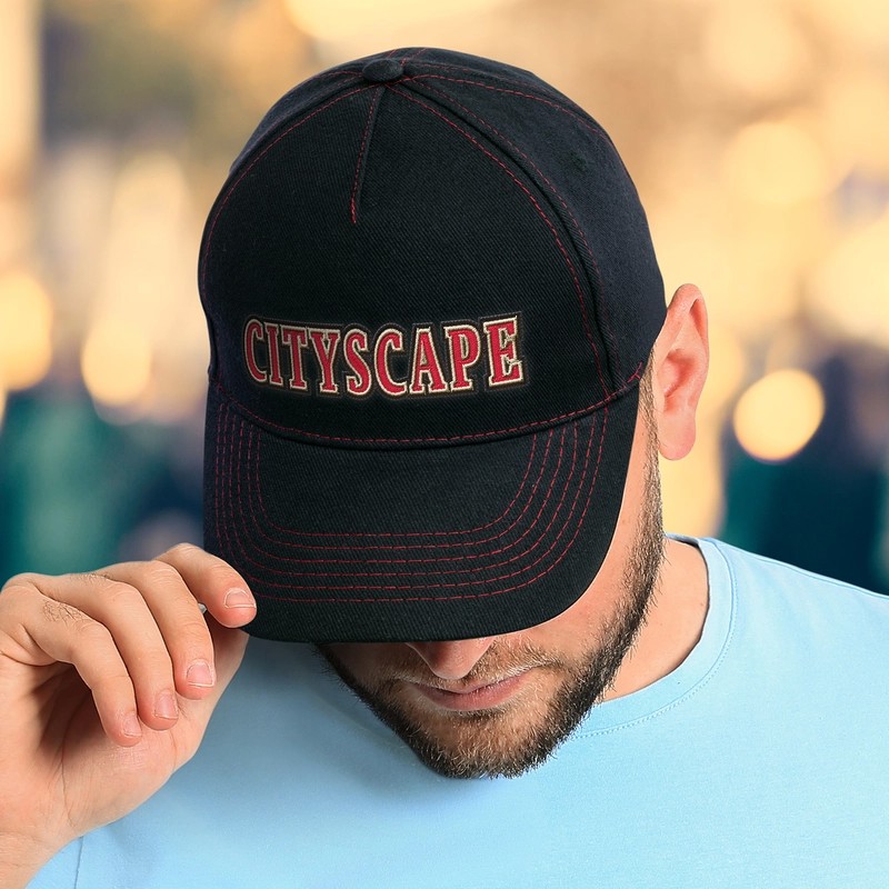 Raven 5 Panel Cotton Cap