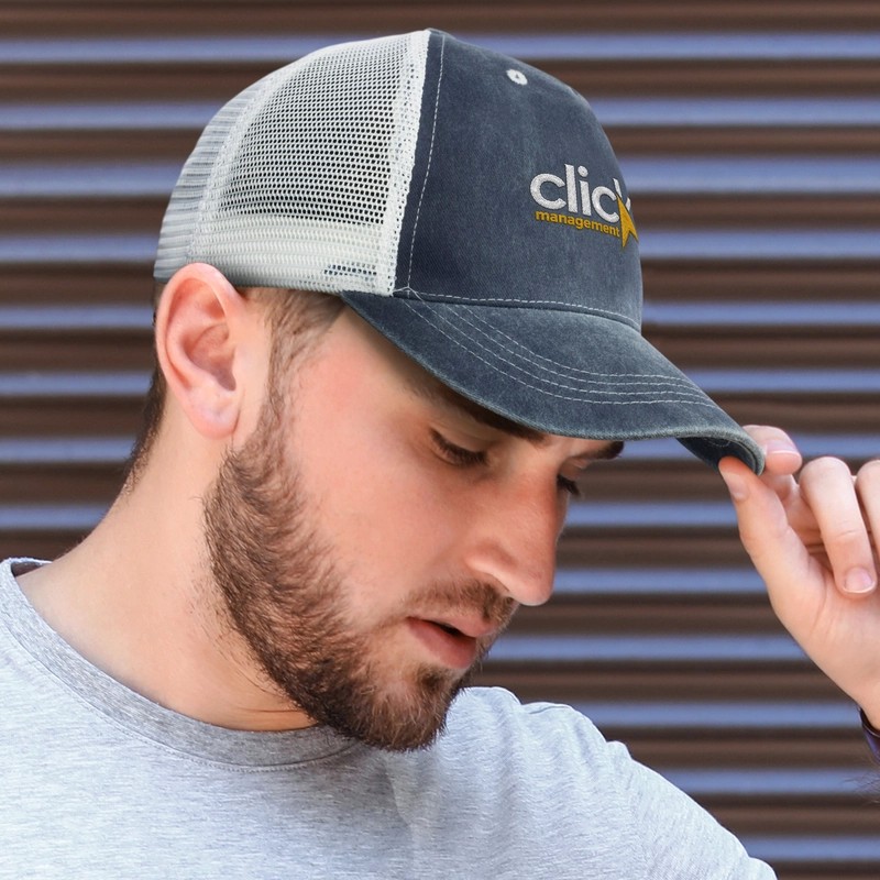 Faded Trucker 5 Panel Cotton Cap
