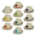 Bruno Paper Straw Fedora Hat