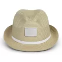 Bruno Paper Straw Fedora Hat