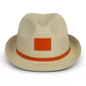 Bruno Paper Straw Fedora Hat