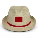 Bruno Paper Straw Fedora Hat