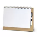 Kraft Desk Whiteboard Notebook