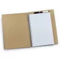 Kraft Desk Whiteboard Notebook