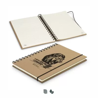 Sugarcane A5 Paper Spiral Notebook
