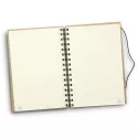 Sugarcane A5 Paper Spiral Notebook