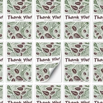 branded 60 x 40mm AD Label, from our range of promotional Stickers and Labels