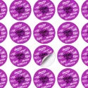 branded 60mm Circle AD Label, from our range of promotional Stickers and Labels