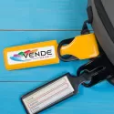 branded 55 x 15mm Resin Coated Label, from our range of promotional Stickers and Labels