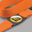 branded 24mm Circle Resin Coated Label, from our range of promotional Stickers and Labels