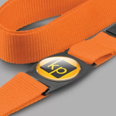 branded 24mm Circle Resin Coated Label, from our range of promotional Stickers and Labels