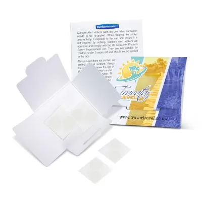 Sunburn Alert Stickers