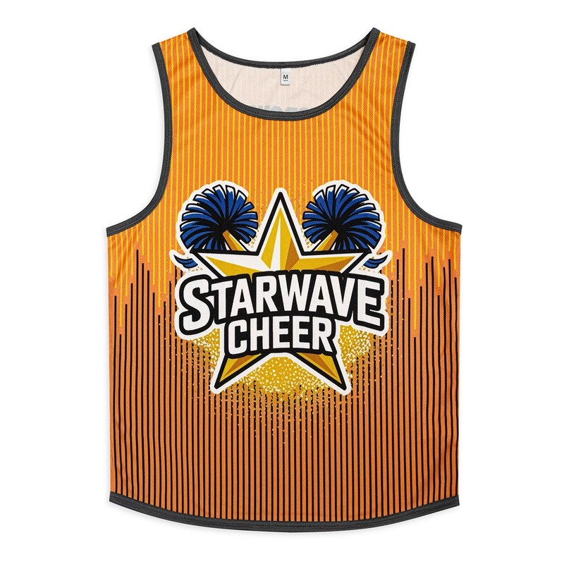Mens Custom Active Polyester Tank Top