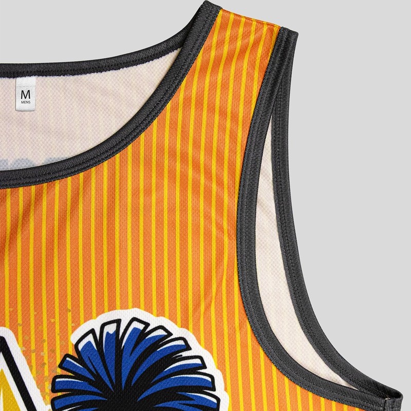 Mens Custom Active Polyester Tank Top
