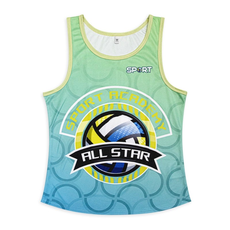 Womens Custom Active Polyester Tank Top