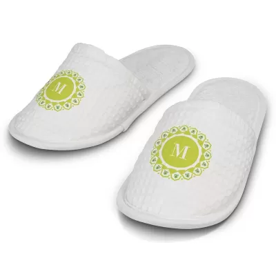 Rochester Waffle Cotton Slippers