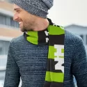 Fairbanks Custom Knitted Acrylic Scarf