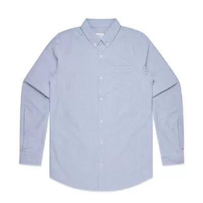 AS Colour Mens Oxford Casual Long Sleeve Shirt
