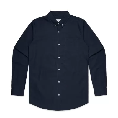 AS Colour Mens Oxford Casual Long Sleeve Shirt