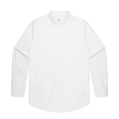 AS Colour Mens Oxford Casual Long Sleeve Shirt