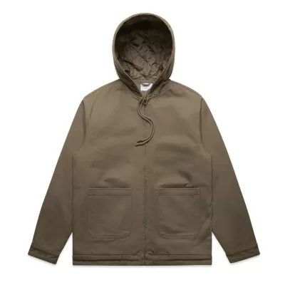 AS Colour Mens Canvas Heavy Hooded Jacket