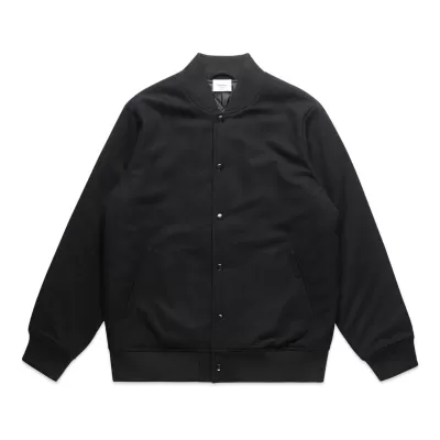 AS Colour Mens Felt Bomber Jacket