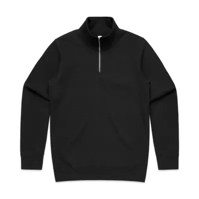 AS Colour Mens Stencil Half Zip Fleece Pullover