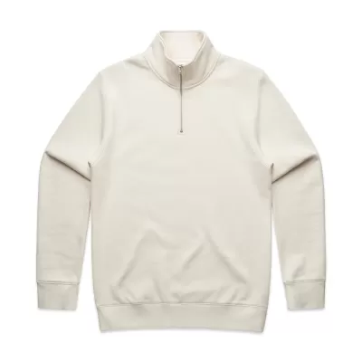 AS Colour Mens Stencil Half Zip Fleece Pullover