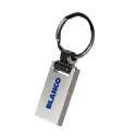 Euro Silver Metal Keychain