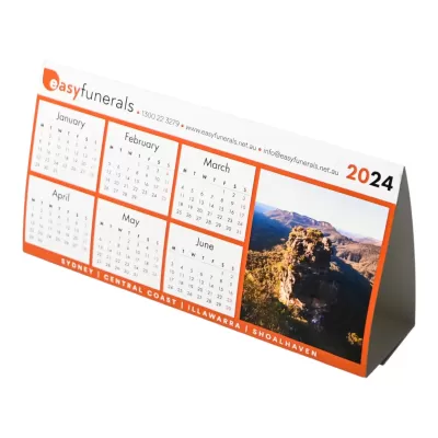 215 x 110mm Desk Calendar