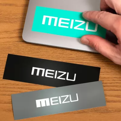 75 x 210mm Paper Sticker