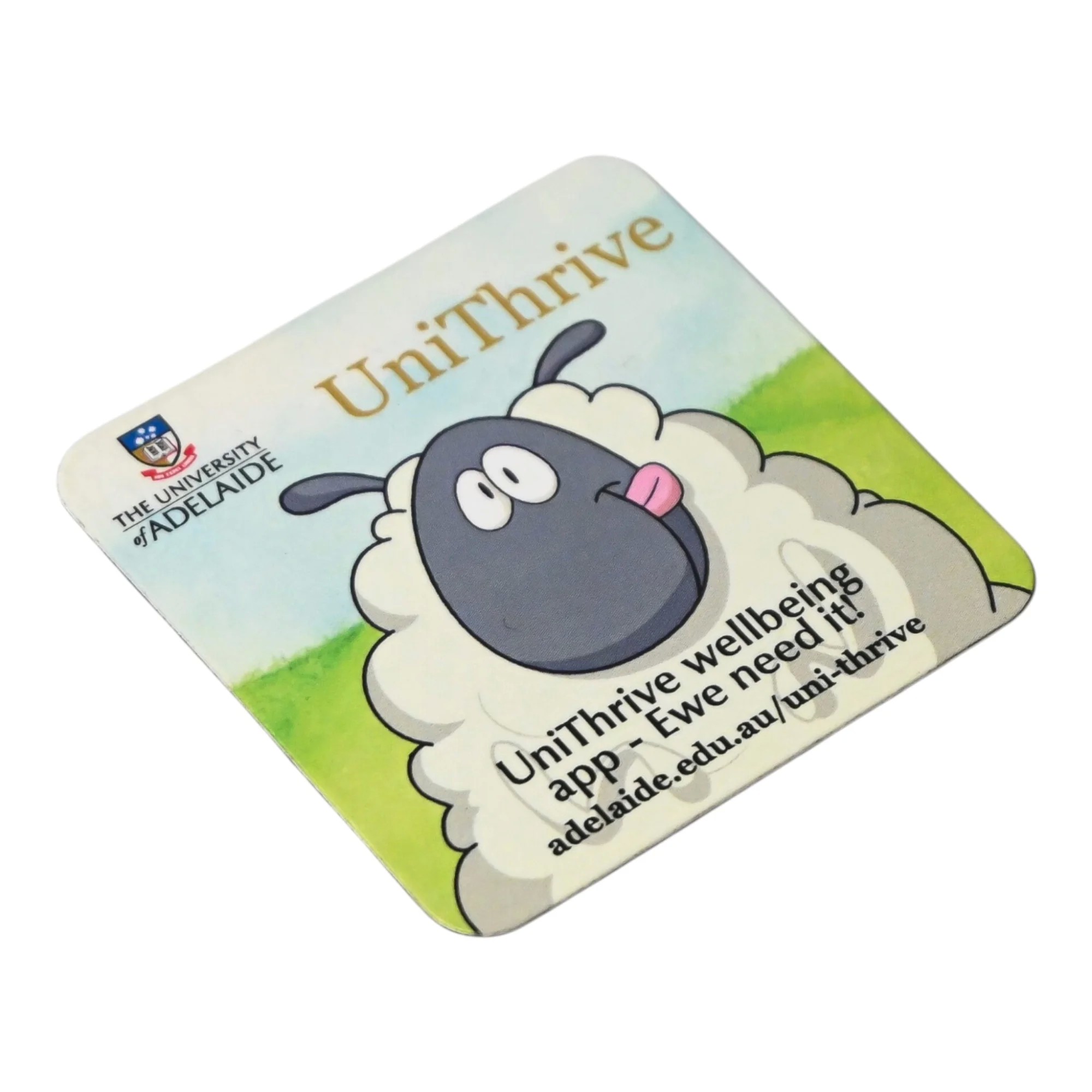 50 x 50mm Rounded Corners Square Fridge Magnet