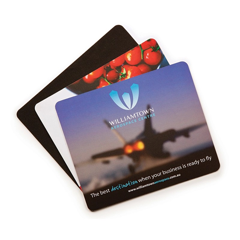 Deluxe 230 x 190mm 1mm Natural Rubber Mouse Mat