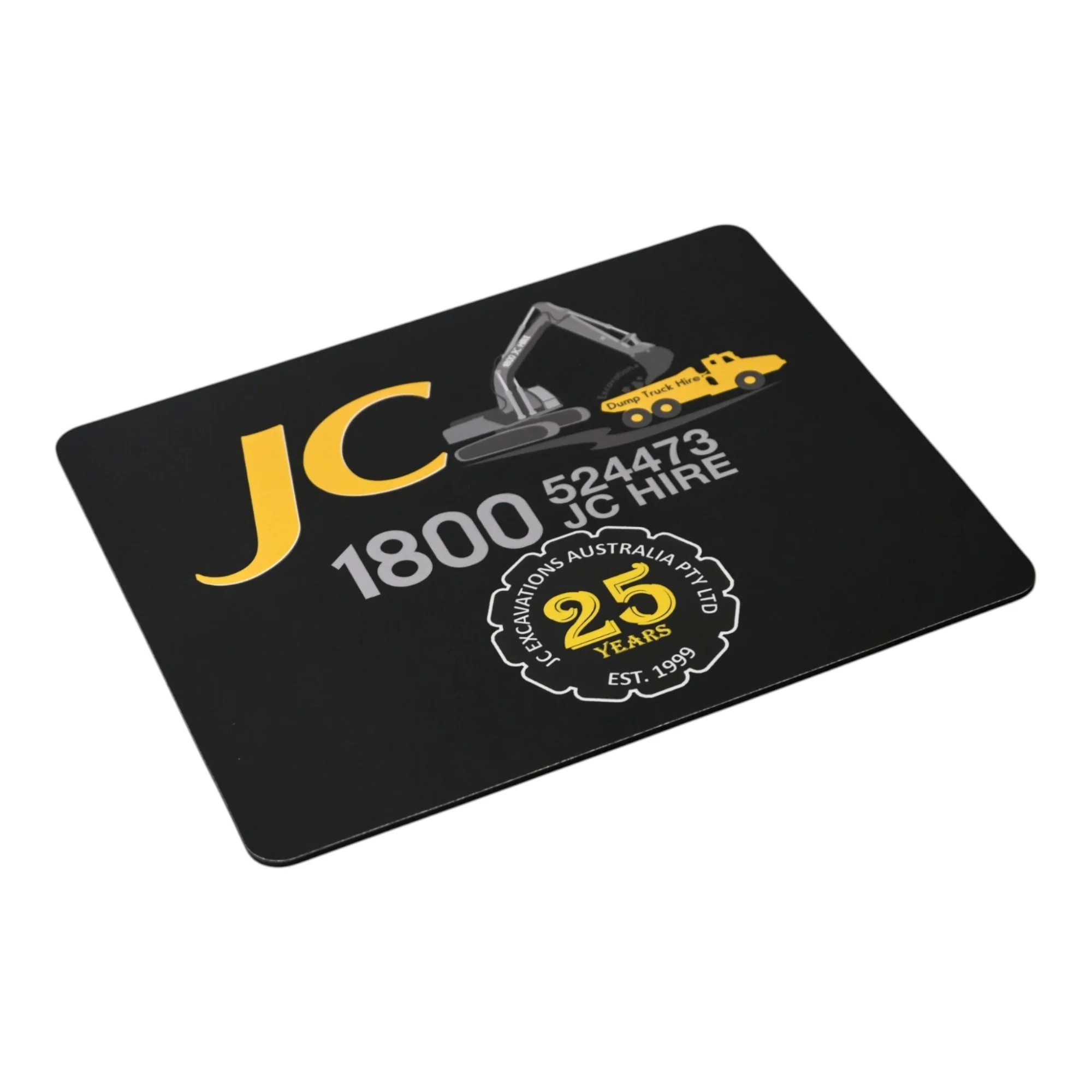 Fabric 225 x 185mm 3mm Natural Rubber Mouse Mat
