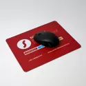 Optical Friendly 230 x 190mm 1mm Natural Rubber Mouse Mat