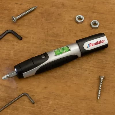 Flashlight Plastic Tool Kit with Level