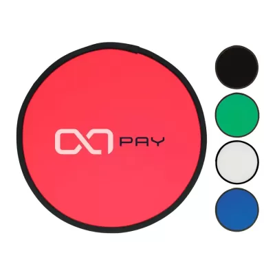 Fold Up Nylon Flying Disc