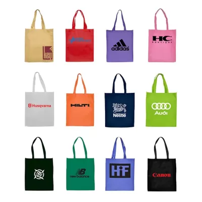 Large 90gsm Non-Woven Shopping Tote Bag with Gusset