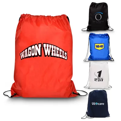 Gym Nylon Drawstring Bag