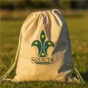 Calico Drawstring Bag