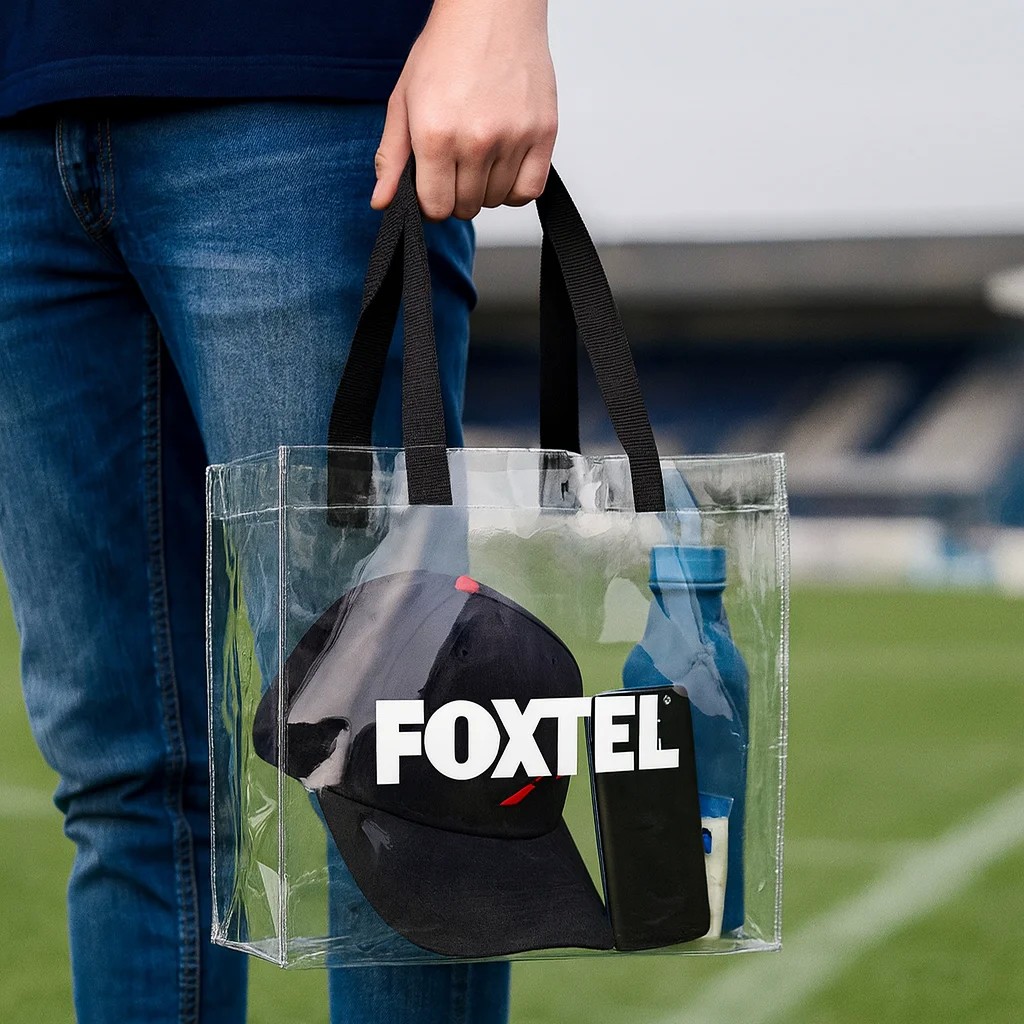 Stadium PVC Tote Bag